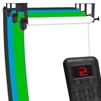 B-4 electrisch ophangsysteem voor 4 achtergrondrollen