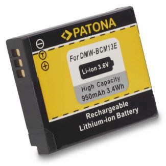 Patona Premium Accu Panasonic DMW-BCM13e Compatible