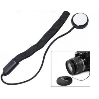 Universele lensdop houder met elastiek