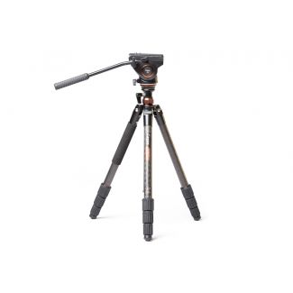 Cayer Defender CT2471K3 statief met leveller en K3 videokop